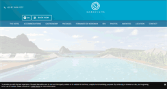 Desktop Screenshot of pousadamaravilha.com.br